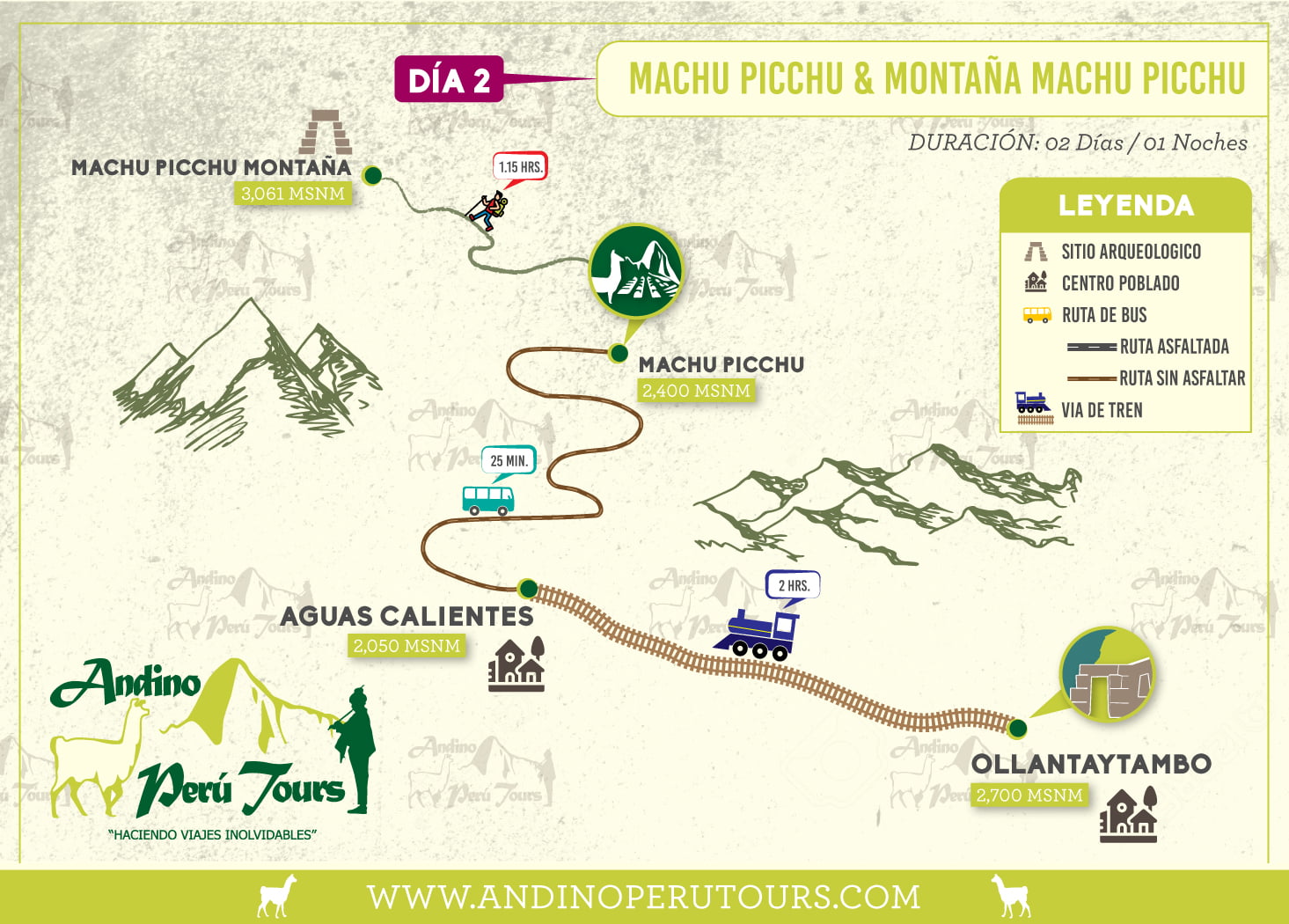 Machu Picchu Montaña 2d1n 2 1